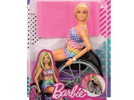 Barbie Fashionista com Cadeira de Rodas - Mattel Online