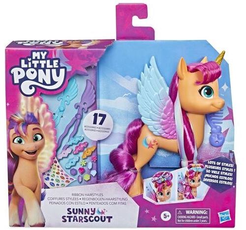 My Little Pony Ribbon Hairstyles Sunny Starscout - Envio Aleatório Online