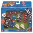 Hot Wheels Pack 4 Skates - Mattel - Envio Aleatório Online