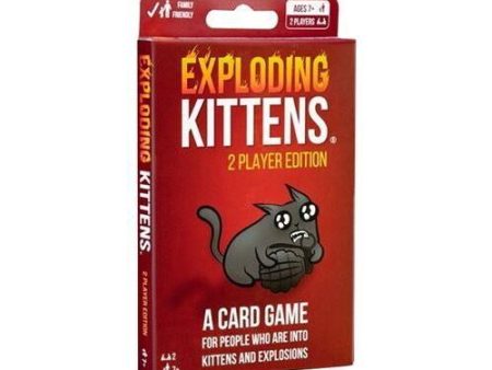 Jogo de Tabuleiro Exploding Kittens: 2 Player Edition Discount