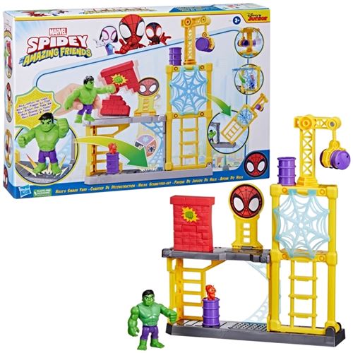 Spidey Hulk Smash Yard Playset Cheap