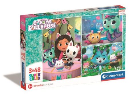 Puzzle Gabby s Dollhouse 3x48 - Clementoni Online now