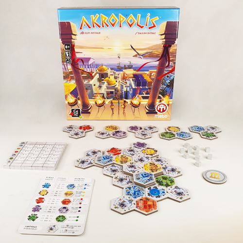 Jogo de Tabuleiro Akropolis Discount