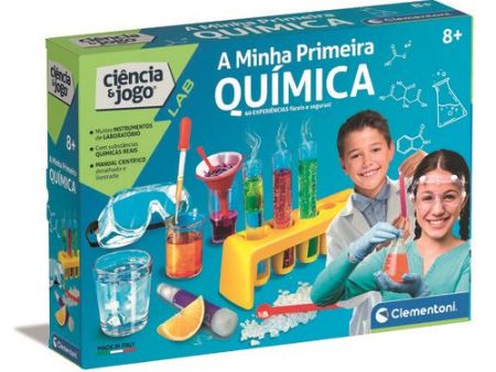 Lab Kit A Minha Primeira Química - Clementoni Fashion