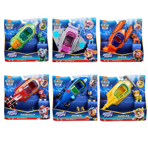 Veículos Básicos Paw Patrol Aqua Pups - Envio Aleatório For Discount