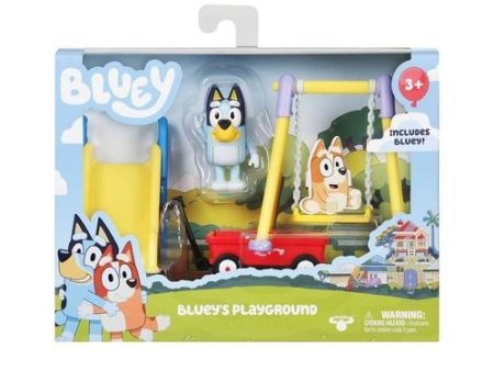 Figuras Bluey s Mini Playset Parque Infantil Discount