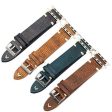 Apple Watch band tooled leather, vintage Retro Waterproof strap Series 1 2 3 4  44mm, 40mm, 42mm, 38mm For Cheap