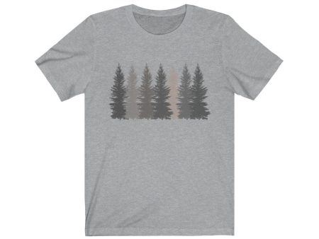 Trees t shirt | Men s T-shirt | Nature shirt | Hiking shirt | Graphic Tees | Forest Tshirt Online Sale