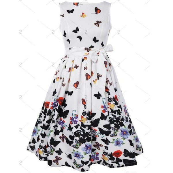 Butterfly Summer Dress (US 4-14) Online now