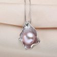 High Quality Real Natural Freshwater Pearl Pendant Women Fashion Elegant 925 Sterling Silver Big Pearls Jewelry Lowest Price on Sale