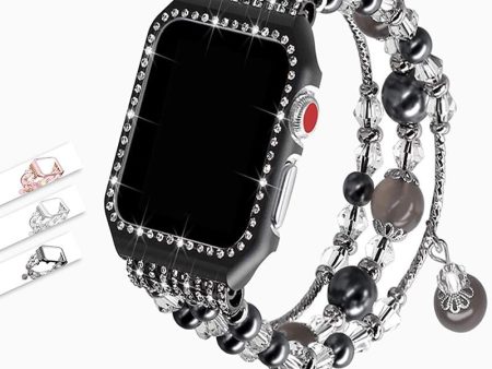 Apple Watch Series Band Agate Wrist Belt Metal Case Luxury on Sale