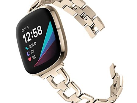 Top Stainless Steel Bands Compatible for Fitbit Versa 3&Fitbit Sense Smartwatch Supply