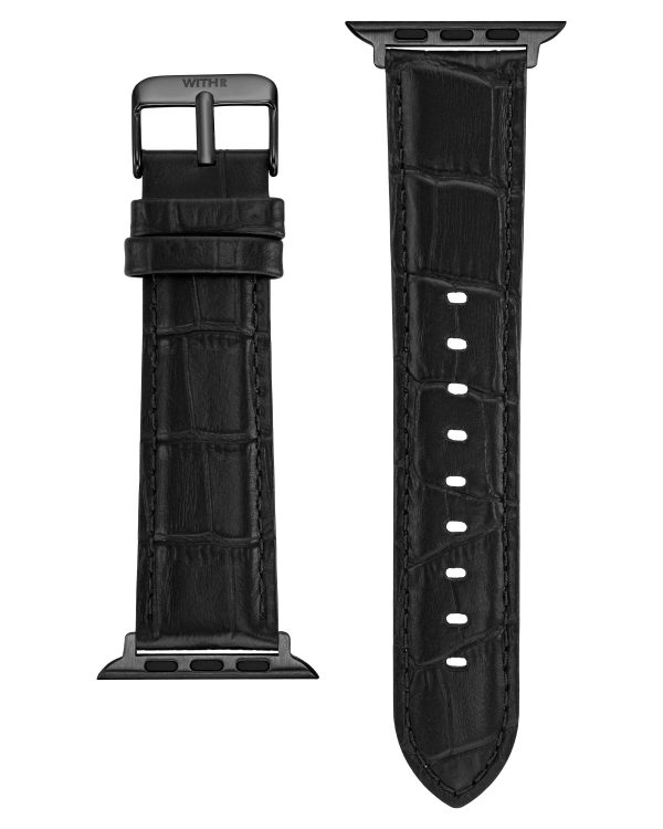 Croco Grain Leather Band for Apple Watch® Sale