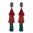 New Design Fashion Long Tassel Earrings Bohemian Wedding Jewelry Statement Hot Sale Dangle Drop Earring for Women Fashion