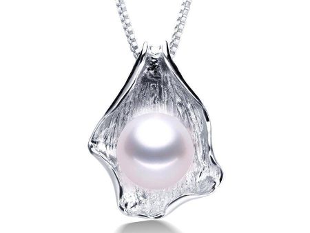 High Quality Real Natural Freshwater Pearl Pendant Women Fashion Elegant 925 Sterling Silver Big Pearls Jewelry Lowest Price on Sale