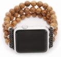 Sandalwood Bead Bracelet Apple Watch Band Cheap