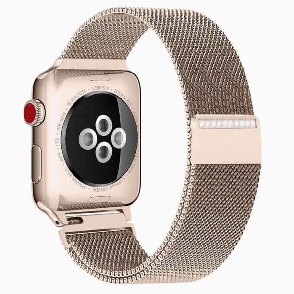 Strap For Apple Watch band iwatch band 4 3 42mm 38mm 44mm 40mm Milanese Shining jewels apple watch 4 watch Accessories Bracelet Supply