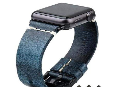 Vintage Greased Leather Fashion Bracelet Watchband Series Online