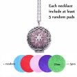 1pc 70cm Vintage Aromatherapy Perfume Essential Oils Diffuser Locket Necklace For Cheap