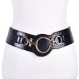 Fashion belt woman leather wide elastic belts for women dress Fashion