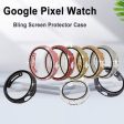 Rupes Screen Protector With Full Bling Diamond Frame for Google Pixel Watch Online Hot Sale