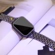 Pinstripe Diamond Apple Watch Band For Sale