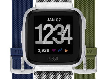 Mesh Bands for Fitbit Versa, 3-Pack Online