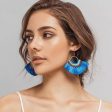 Fashion Hot Fringed Statement Earrings For Women Female Wedding Gifts Boho Tassel Drop Dangle Earrings Jewelry 5509 For Discount