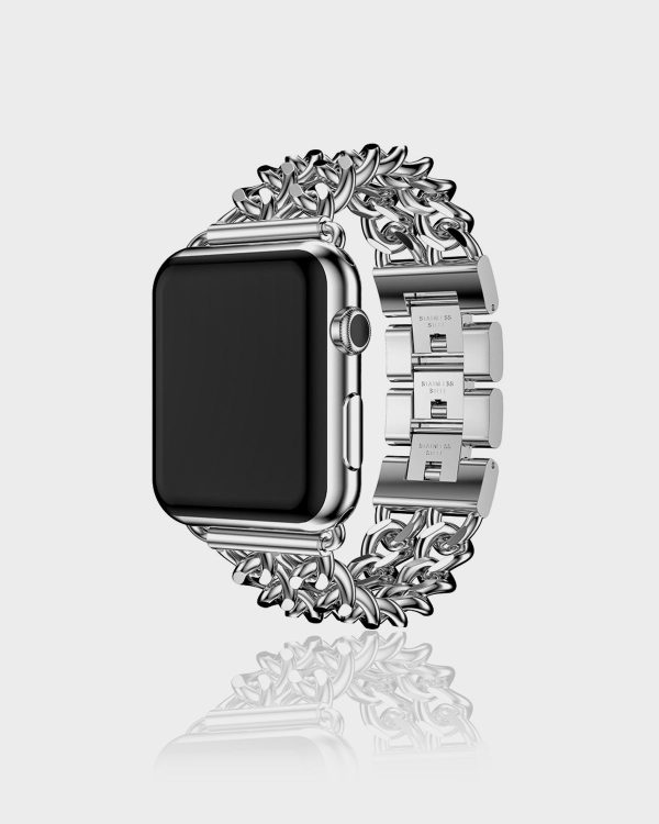 Silver Queen Watchband For Cheap