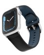 Stitched Leather Keeperless Strap for Apple Watch® For Discount