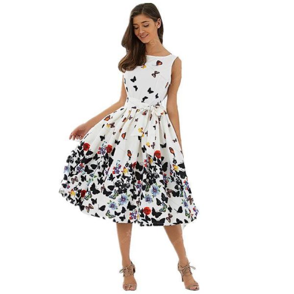 Butterfly Summer Dress (US 4-14) Online now