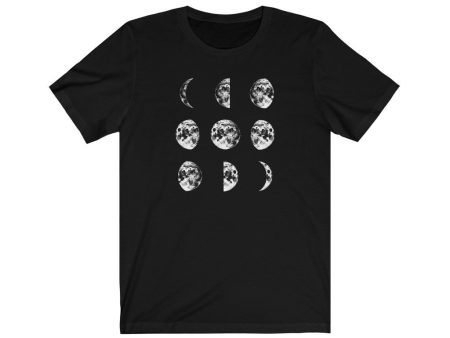 Moon Phases Shirt - Moon Shirt - Moon Phases - Unisex Supply