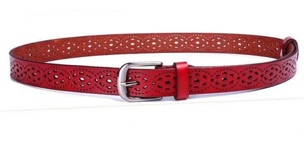 New Women Fashion Wide Genuine Leather Belt Woman Without Drilling Luxury Jeans Belts Female Top Quality Straps Ceinture Femme For Sale