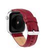 Croco Grain Leather Band for Apple Watch® Sale