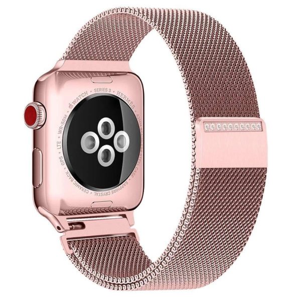 Strap For Apple Watch band iwatch band 4 3 42mm 38mm 44mm 40mm Milanese Shining jewels apple watch 4 watch Accessories Bracelet Supply