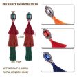 New Design Fashion Long Tassel Earrings Bohemian Wedding Jewelry Statement Hot Sale Dangle Drop Earring for Women Fashion