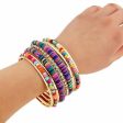 Boho charms tribal ethnic bangle tassel bracelet & bangles Supply