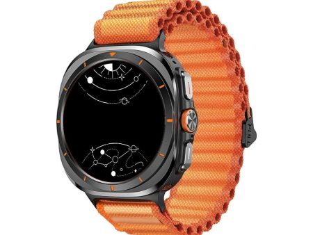 Fruor Nylon Sport Loop Band For Galaxy Watch Ultra Fashion