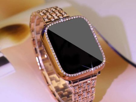 Pinstripe Diamond Apple Watch Band For Sale