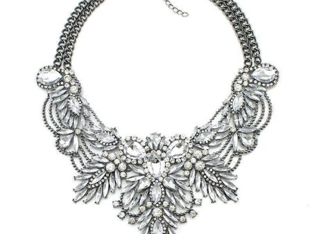 Crystal Collar Statement Necklace Supply