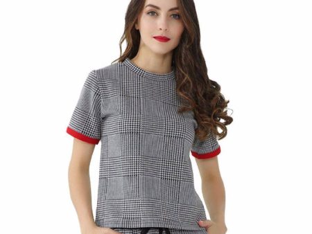 Elegant plaid shirt (US 4-12) Cheap