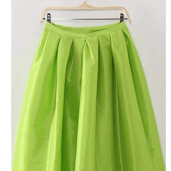 Plus Size - Maxi Long Skirt Floor Length High Waisted Skirts 115 cm (US 4-18W) Discount