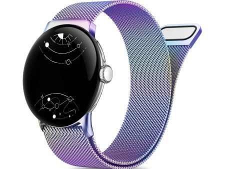 Infigo Magnetic Milanese Steel Band For Google Pixel Watch For Discount