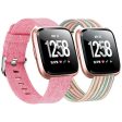 2-Pack Compatible Fitbit Versa   Fitbit Versa 2   Fitbit Versa Lite Breathable Woven Strap For Cheap