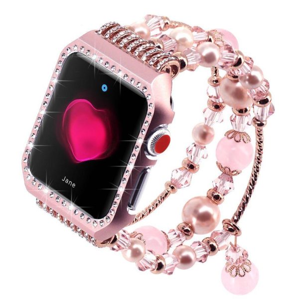 Apple Watch Series Band Agate Wrist Belt Metal Case Luxury on Sale