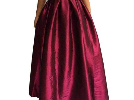 Plus Size - Maxi Long Skirt Floor Length High Waisted Skirts 115 cm (US 4-18W) Discount