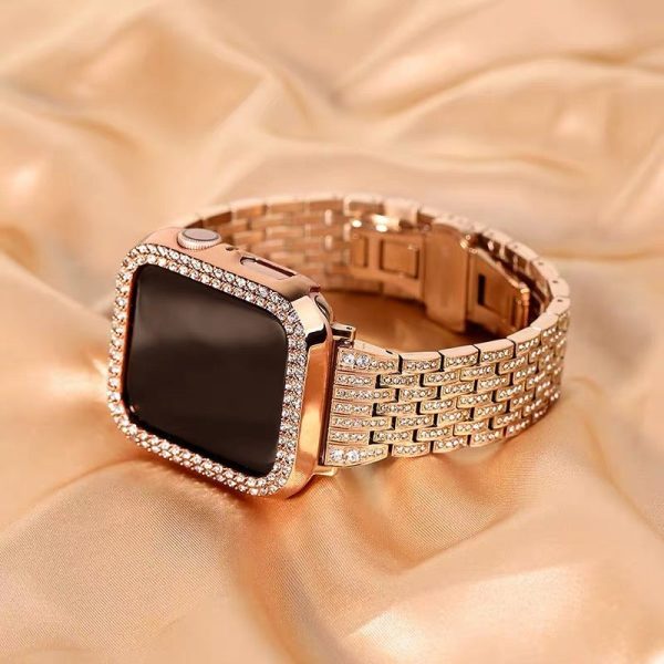 Pinstripe Diamond Apple Watch Band For Sale