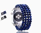 Lapis Natural Stone Watchband Blue Sandstone Elastic Watch Strap 7 6 5 Cheap