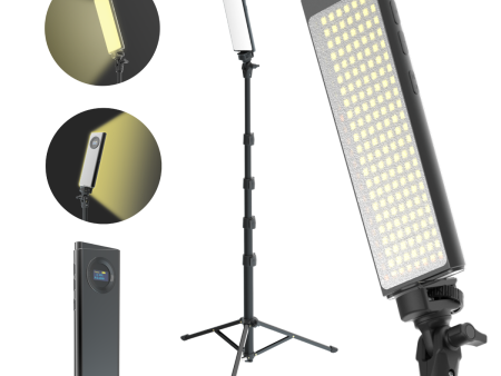 PRO1 - 180 LED Light & Pro Stand Kit For Home, Studio, Content Creation & Vlogging Supply