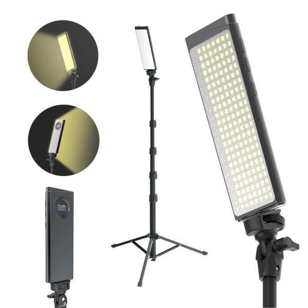 PRO1 - 180 LED Light & Pro Stand Kit For Home, Studio, Content Creation & Vlogging Supply